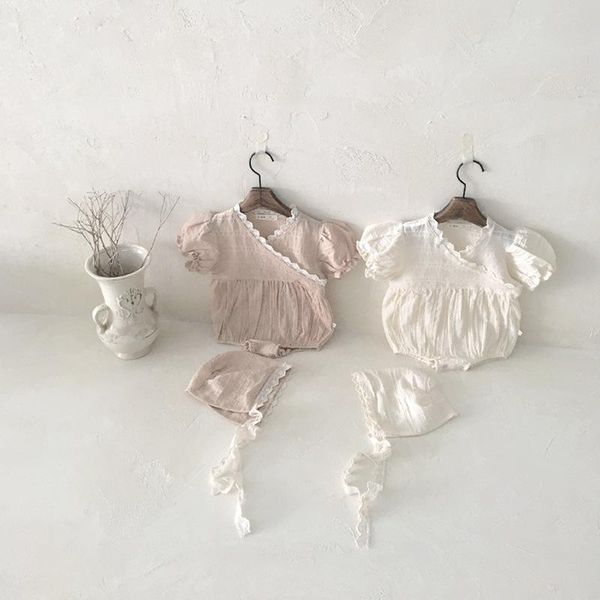 clothing sets 2021 summer korean style children's baby suit lace puff sleeve onesie girl one-piece romper, White
clothing sets 2021 summer korean style children's baby suit lace puff sleeve onesie girl one-piece romper, White