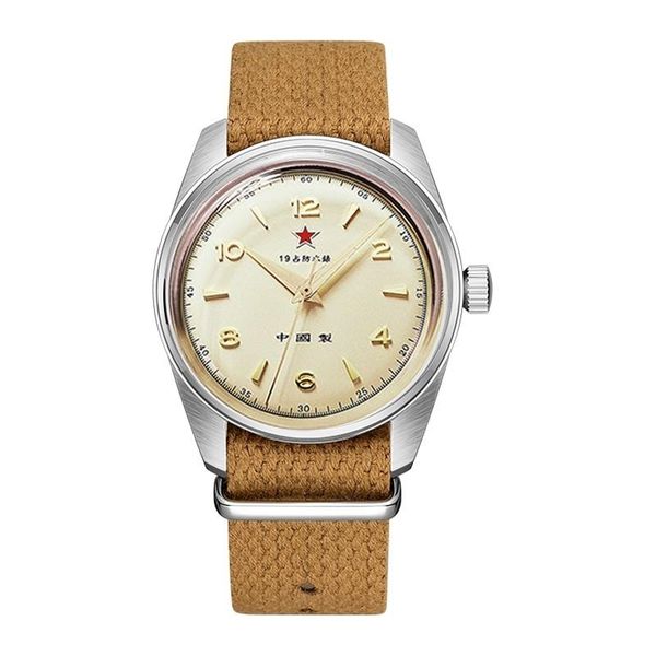 wristwatches merkur mens watches retro men watch fashion manual wind mechanical wristwatch 50m waterproof nylon strap, Slivery;brown
wristwatches merkur mens watches retro men watch fashion manual wind mechanical wristwatch 50m waterproof nylon strap, Slivery;brown