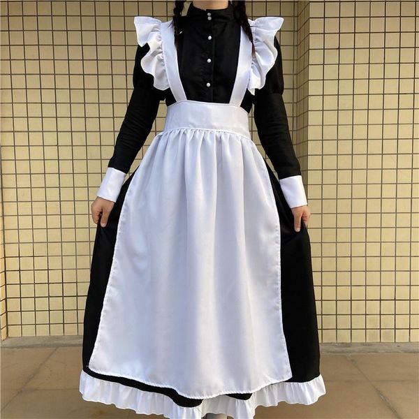 casual dresses dress women's classic lolita maid vintage inspired outfits cosplay anime girl black long sleeve s-4xl, Black;gray
casual dresses dress women's classic lolita maid vintage inspired outfits cosplay anime girl black long sleeve s-4xl, Black;gray