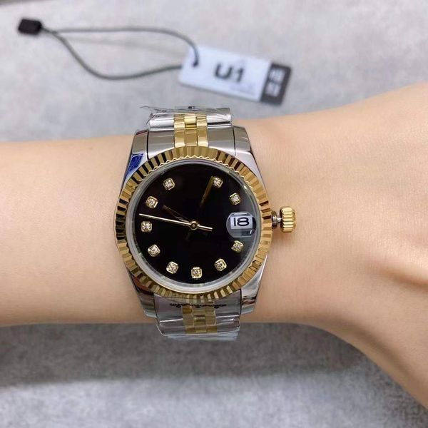 st9 steel 2023 two tone purple sheel diamond dial 31mm automatic mechianical ladies wristwatches jubilee strap sapphire movement womens watc, Slivery;brown
st9 steel 2023 two tone purple sheel diamond dial 31mm automatic mechianical ladies wristwatches jubilee strap sapphire movement womens watc, Slivery;brown