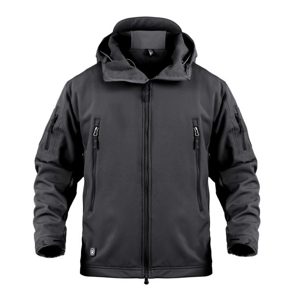 tactical shark soft shell et men military windproof waterproof army combat mens ets hooded bomber coats male s-4xl, Black;brown
tactical shark soft shell et men military windproof waterproof army combat mens ets hooded bomber coats male s-4xl, Black;brown