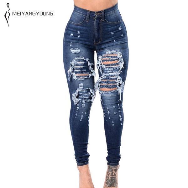 women's jeans women winter high waist skinny pants holes ladies korean fashion hipster slim ripped plus size pencil trousers sexy, Blue
women's jeans women winter high waist skinny pants holes ladies korean fashion hipster slim ripped plus size pencil trousers sexy, Blue