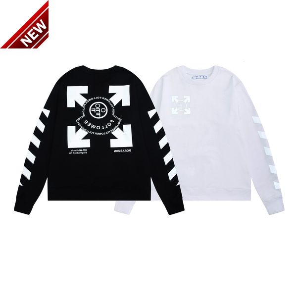new 2021 and autumn winter off joint name mask limited 3m reflective arrow print men's women's round neck sweater, Black
new 2021 and autumn winter off joint name mask limited 3m reflective arrow print men's women's round neck sweater, Black