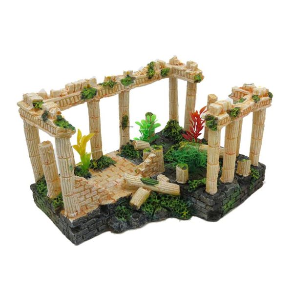 aquariums aquarium fish tank decorations antique roman column ruins european castle ornaments
aquariums aquarium fish tank decorations antique roman column ruins european castle ornaments