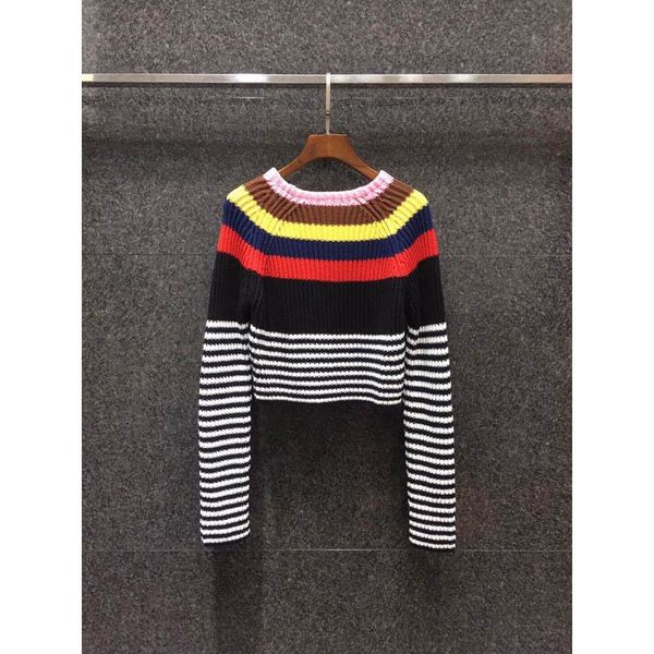 women's sweaters 2021 autumn fashion pullovers women striped patterns knitting long sleeve casual ladies soft knitwear, White;black
women's sweaters 2021 autumn fashion pullovers women striped patterns knitting long sleeve casual ladies soft knitwear, White;black