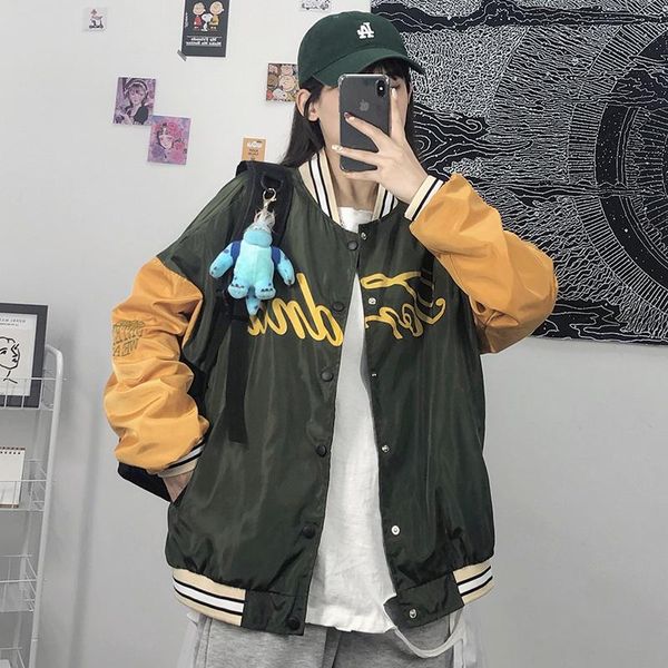 women's jackets for women 2021 baseball jacket spring autumn boho coat slim oversized varsity casual, Black;brown
women's jackets for women 2021 baseball jacket spring autumn boho coat slim oversized varsity casual, Black;brown