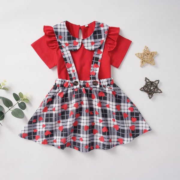 clothing sets pudcoco born baby girl clothes heart print round neck sleeve t-shirt plaid suspender skirt 2pcs outfits cotton casual set, White
clothing sets pudcoco born baby girl clothes heart print round neck sleeve t-shirt plaid suspender skirt 2pcs outfits cotton casual set, White