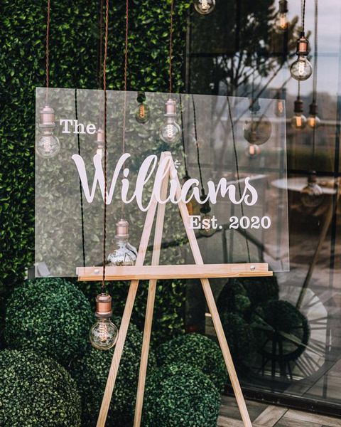 other event & party supplies clear acrylic welcome sign board wedding custom bride and groom names family name decor
other event & party supplies clear acrylic welcome sign board wedding custom bride and groom names family name decor
