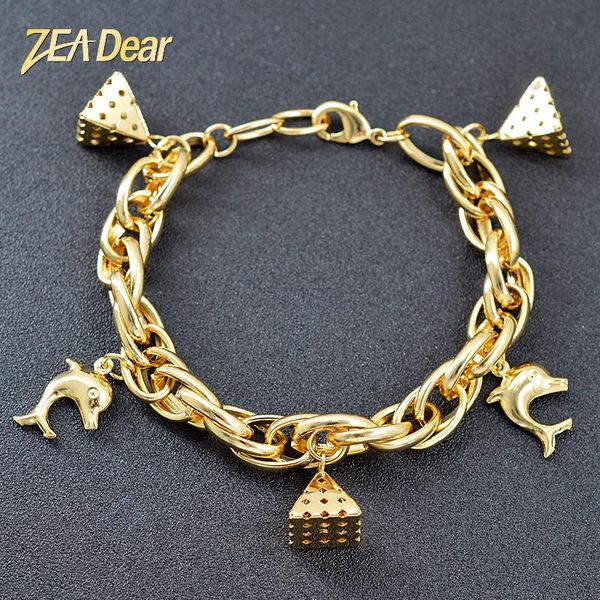 charm bracelets zeadear jewelry fashion bracelet for women hand chain link selling wedding dolphin findings, Golden;silver
charm bracelets zeadear jewelry fashion bracelet for women hand chain link selling wedding dolphin findings, Golden;silver