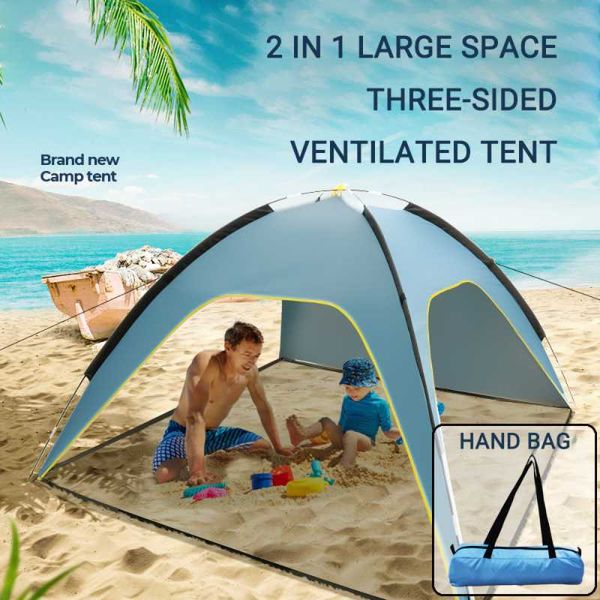 tents and shelters 3-4 person family camping beach sun shelter outdoors canopy waterproof awning quick installation ventilated tent
tents and shelters 3-4 person family camping beach sun shelter outdoors canopy waterproof awning quick installation ventilated tent