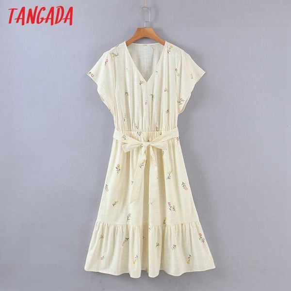 tangada women embroidery romantic midi dress cotton linen short sleeve v neck females dresses vestidos 8h61 210609, Black;gray
tangada women embroidery romantic midi dress cotton linen short sleeve v neck females dresses vestidos 8h61 210609, Black;gray