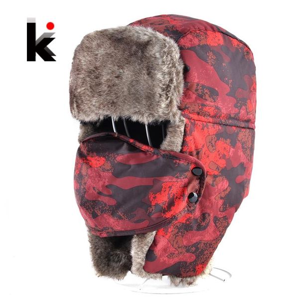 berets 2021 winter bomber hat for men and women russian thick faux fur cap with earflaps mask classic outdoor camouflage, Blue;gray
berets 2021 winter bomber hat for men and women russian thick faux fur cap with earflaps mask classic outdoor camouflage, Blue;gray