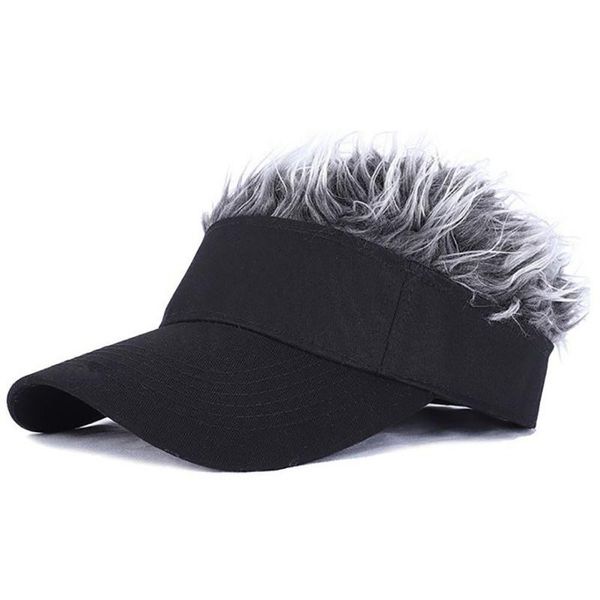 men women golf cap baseball adjustable breathable outdoor sports camping hiking fake flair hair sun visor hat hats, Black;white
men women golf cap baseball adjustable breathable outdoor sports camping hiking fake flair hair sun visor hat hats, Black;white