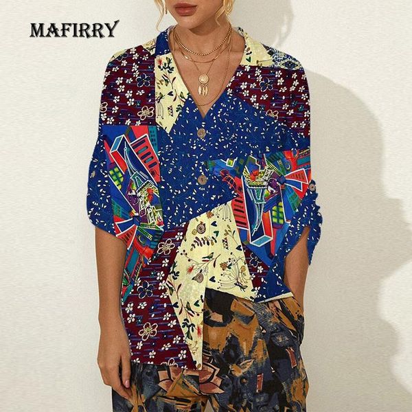 women's blouses & shirts 2021 casual print blouse v-neck short sleeve linen loose summer single breast streetwear straight blusas, White
women's blouses & shirts 2021 casual print blouse v-neck short sleeve linen loose summer single breast streetwear straight blusas, White