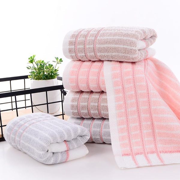 small gift pink light brown cotton 34cm*74cm water absorption soft stripe face towel
small gift pink light brown cotton 34cm*74cm water absorption soft stripe face towel
