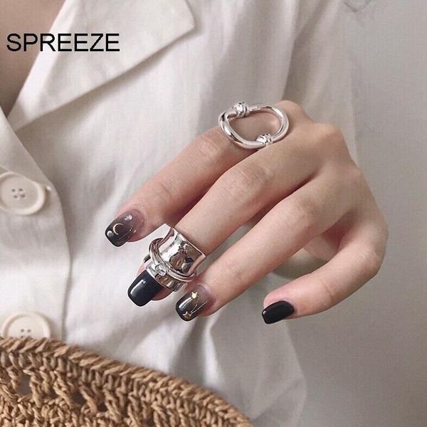 wedding rings spreeze 2021 fashion design adjustable finger ring simple personality joint women's cool jewelry, Slivery;golden
wedding rings spreeze 2021 fashion design adjustable finger ring simple personality joint women's cool jewelry, Slivery;golden