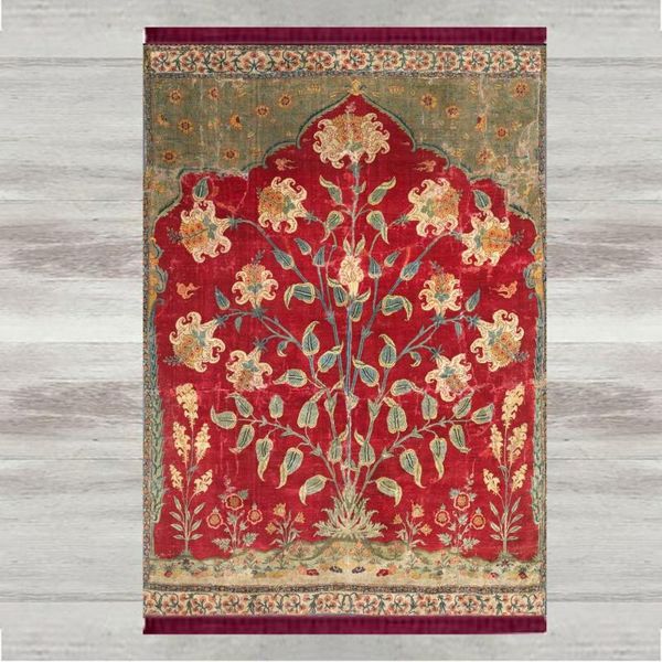 else ottoman floral flowers 3d print turkish islamic muslim prayer rugs tasseled anti slip modern mat ramadan eid gifts carpets
else ottoman floral flowers 3d print turkish islamic muslim prayer rugs tasseled anti slip modern mat ramadan eid gifts carpets