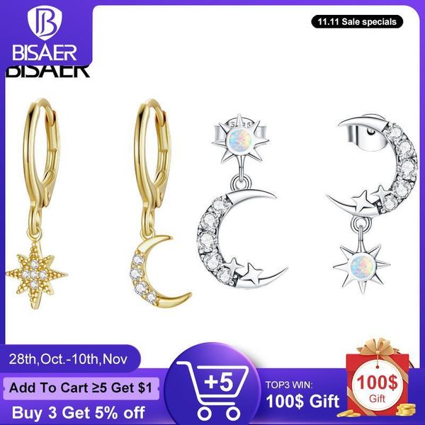 dangle & chandelier bisaer 100% 925 sterling silver colden star moon lucky eyes earrings for women girl trendy jewelry shiny zircon ece1258
dangle & chandelier bisaer 100% 925 sterling silver colden star moon lucky eyes earrings for women girl trendy jewelry shiny zircon ece1258