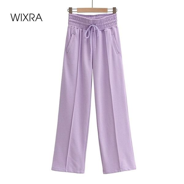 wixra womens drawstring wide leg pants casual high elastic waist pockets fashion loose trousers autumn winter 210915, Black;white
wixra womens drawstring wide leg pants casual high elastic waist pockets fashion loose trousers autumn winter 210915, Black;white