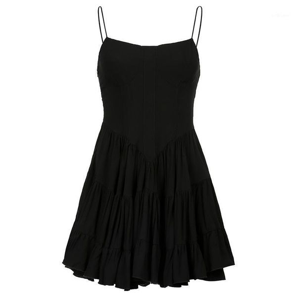 casual dresses black inner strap dress sweet and lovely temperament halter waist vintage clothes was thin fluffy a-line, Black;gray
casual dresses black inner strap dress sweet and lovely temperament halter waist vintage clothes was thin fluffy a-line, Black;gray