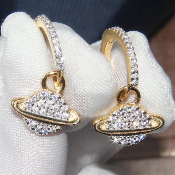 stud s925 sterling silver inlaid zircon planet earrings female personality fashion temperament trend wild monaco jewelry, Golden;silver
stud s925 sterling silver inlaid zircon planet earrings female personality fashion temperament trend wild monaco jewelry, Golden;silver