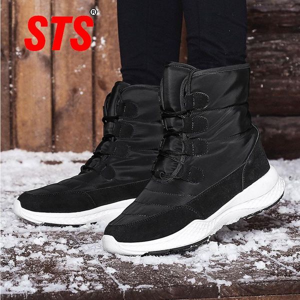 women's casual winter snow boots plush comfortable ankle warm short boot high wedge shoes ladies plus size, Black
women's casual winter snow boots plush comfortable ankle warm short boot high wedge shoes ladies plus size, Black