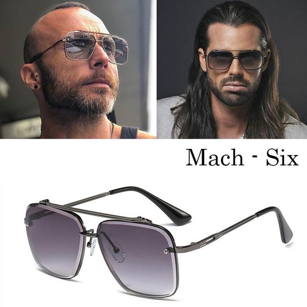 sunglasses ray beim brand fashion cool men mach six style gradient vintage pilot design sun glasses uv400, White;black
sunglasses ray beim brand fashion cool men mach six style gradient vintage pilot design sun glasses uv400, White;black