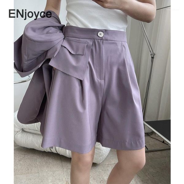 women's pants & capris vintage purple decorative pockets high waist shorts women wide leg mid-length korean ladies casual straight summ, Black;white
women's pants & capris vintage purple decorative pockets high waist shorts women wide leg mid-length korean ladies casual straight summ, Black;white