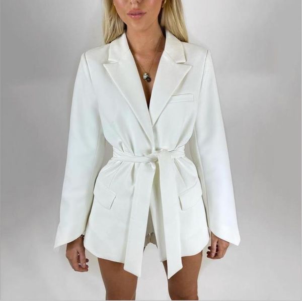 women's jackets 2021 style women suit jacket ladies solid color tailored collar long sleeves lacing slim-waist formal coat blazer for a, Black;brown
women's jackets 2021 style women suit jacket ladies solid color tailored collar long sleeves lacing slim-waist formal coat blazer for a, Black;brown