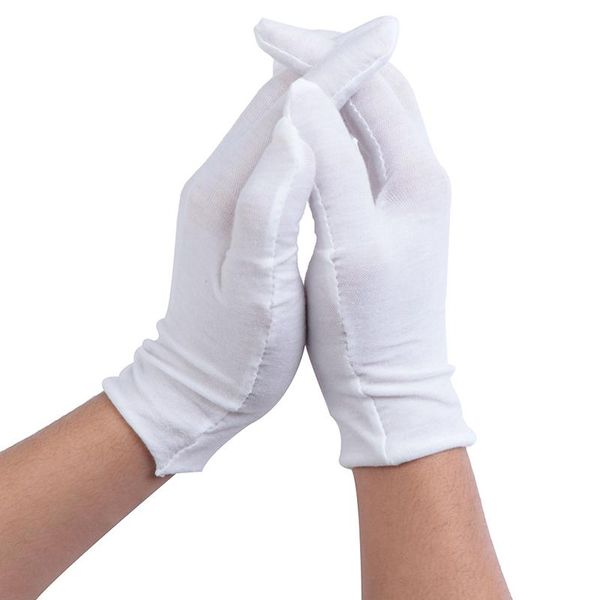 disposable gloves 1pair men women white full finger waiters/drivers/jewelry/workers mittens sweat absorption hands protector
disposable gloves 1pair men women white full finger waiters/drivers/jewelry/workers mittens sweat absorption hands protector