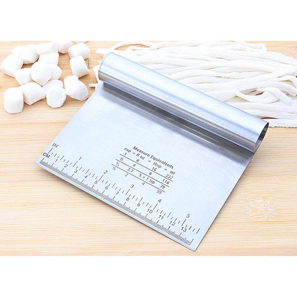 durable stainless steel pizza dough scraper cutter fondant cake baking pastry spatulas cutters tough kitchen tool accessories & tools
durable stainless steel pizza dough scraper cutter fondant cake baking pastry spatulas cutters tough kitchen tool accessories & tools