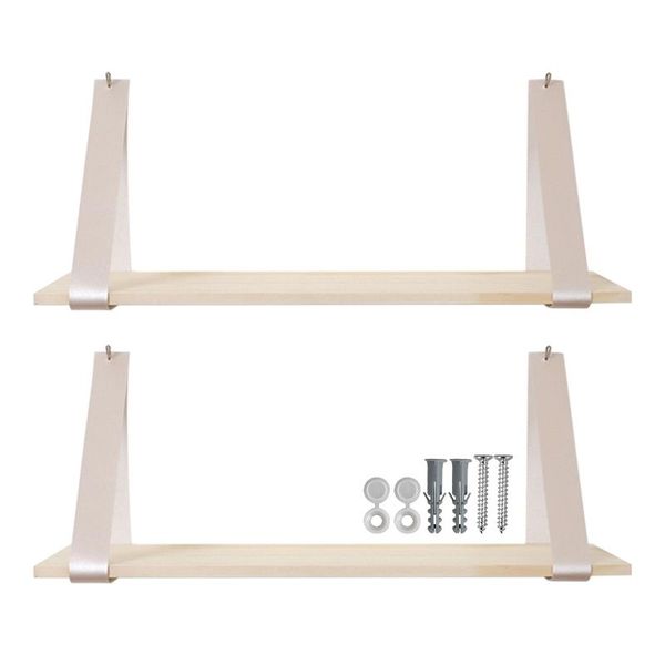 2pcs office bedroom home decor solid wood book holder space saving floating shelf wall mounted nursery with pu strap living room other
2pcs office bedroom home decor solid wood book holder space saving floating shelf wall mounted nursery with pu strap living room other