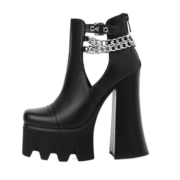 dress shoes summer women clear heels buckle sandals fashion metal chain back zipper waterproof block consice 34-43, Black
dress shoes summer women clear heels buckle sandals fashion metal chain back zipper waterproof block consice 34-43, Black