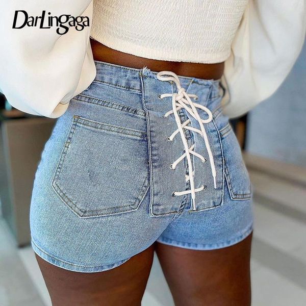 women's shorts darlingaga streetwear lace up skinny denim fashion patchwork bandage summer high waist short jeans bottom, White;black
women's shorts darlingaga streetwear lace up skinny denim fashion patchwork bandage summer high waist short jeans bottom, White;black