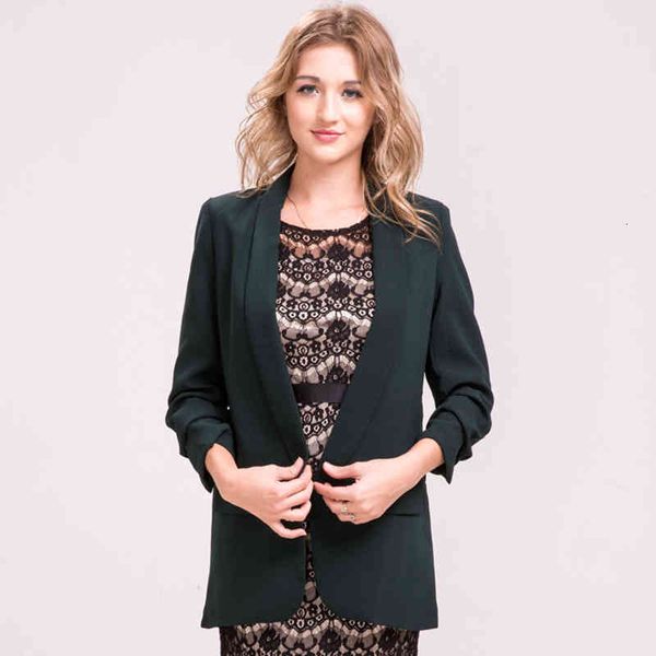 women's suits & blazers bella philosophy women casual black folded sleeve office ladies blazer business jacket polka dot print female, White;black
women's suits & blazers bella philosophy women casual black folded sleeve office ladies blazer business jacket polka dot print female, White;black