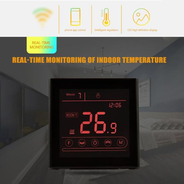 smart home control v70.03h water heating wall-hanging stove thermostat temperature regulator wifi intelligent controller
smart home control v70.03h water heating wall-hanging stove thermostat temperature regulator wifi intelligent controller