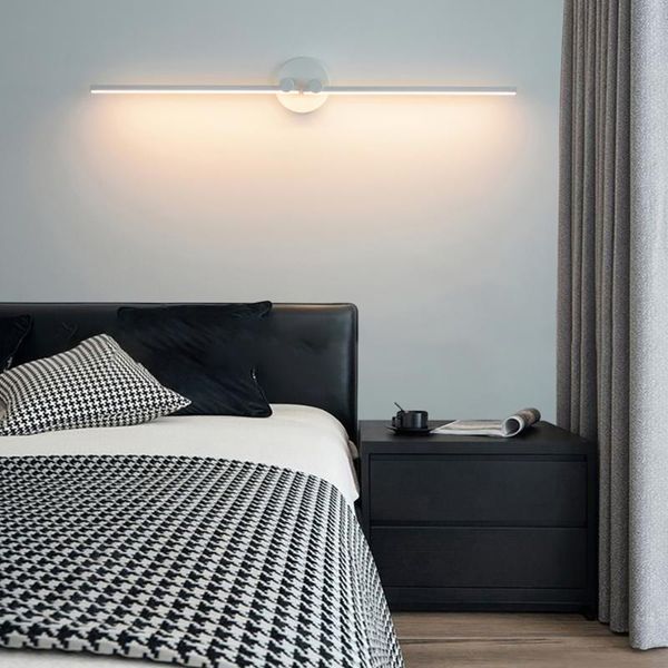 wall lamp led lamps modern simple linear background light 300 degree adjustable rotation diy for bedside foyer corridor sconce
wall lamp led lamps modern simple linear background light 300 degree adjustable rotation diy for bedside foyer corridor sconce