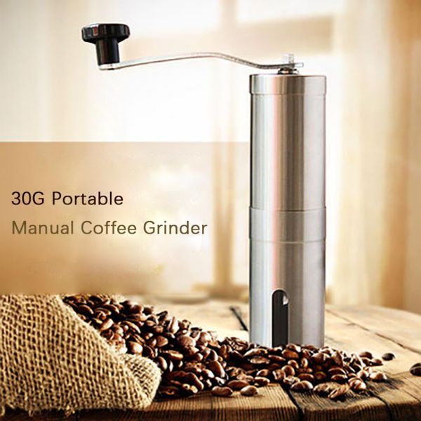 electric coffee grinders hand manual portable grinder adjustable ceramic bean mill stainless steel kitchen mills tools 
electric coffee grinders hand manual portable grinder adjustable ceramic bean mill stainless steel kitchen mills tools