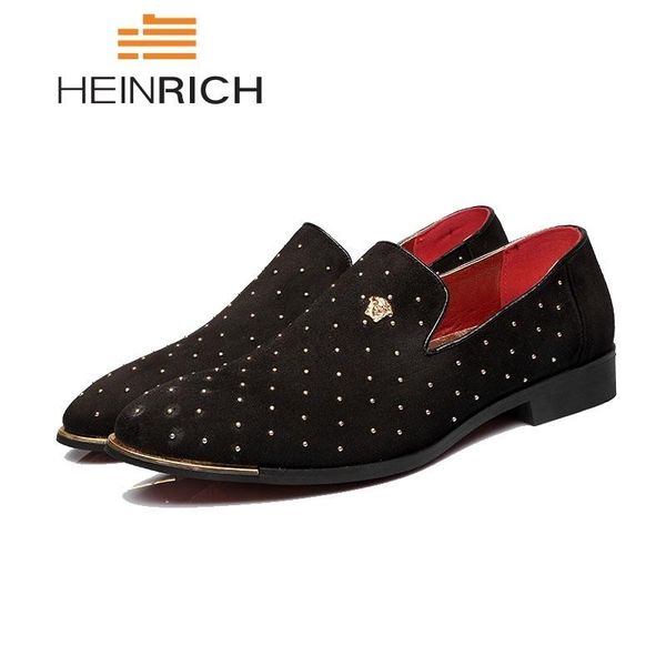 dress shoes heinrich men classic fashion elegant suede mens casual moccasins for footwear breathable loafers leather, Black 
dress shoes heinrich men classic fashion elegant suede mens casual moccasins for footwear breathable loafers leather, Black