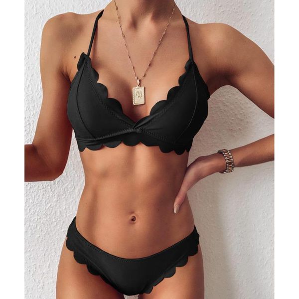 women's swimwear black swimsuits beach bikini push up female bathing suit 2021 bikinis set girl pool bather swimming, White;black
women's swimwear black swimsuits beach bikini push up female bathing suit 2021 bikinis set girl pool bather swimming, White;black