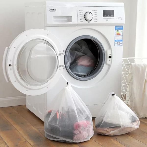 drawstring mesh laundry bag household washing clotheing underwear organizer wash useful net bra storage bags
drawstring mesh laundry bag household washing clotheing underwear organizer wash useful net bra storage bags
