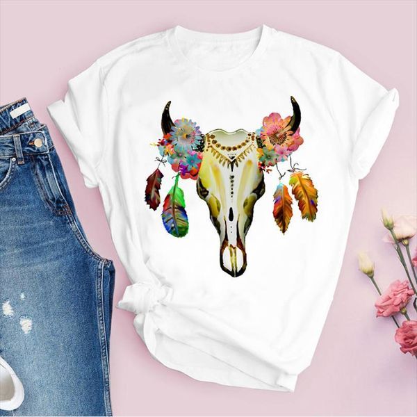 men printing graphic heifer t shirt skull feather 90s vintage cartoon print lady tees clothing female mens, White;black
men printing graphic heifer t shirt skull feather 90s vintage cartoon print lady tees clothing female mens, White;black