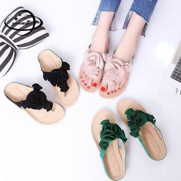 slippers size 36-40 womens summer female flat with flip flops pu flock floral soft bottom comfortable ladies shoes k18, Black
slippers size 36-40 womens summer female flat with flip flops pu flock floral soft bottom comfortable ladies shoes k18, Black