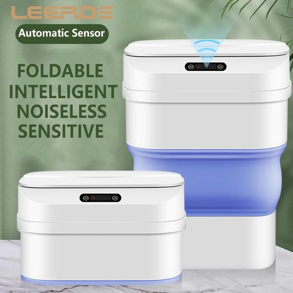 waste bins 17.5l foldable intelligent trash can smart induction dustbin automatic sensor home rubbish for kitchen bathroom
waste bins 17.5l foldable intelligent trash can smart induction dustbin automatic sensor home rubbish for kitchen bathroom
