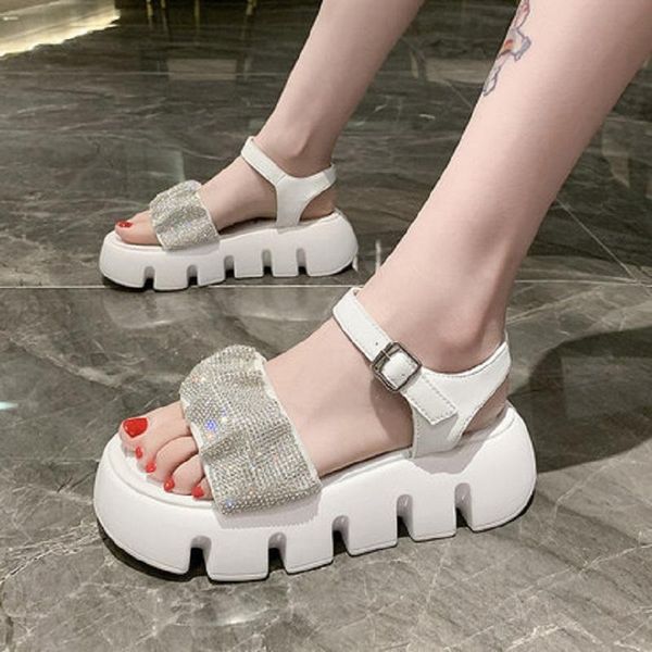 sandals rome elegant and sweet rhinestone ladies summer all-match fashion buckle thick-soled casual beach shoes comfortable., Black
sandals rome elegant and sweet rhinestone ladies summer all-match fashion buckle thick-soled casual beach shoes comfortable., Black