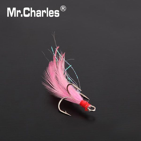 mr.charles 35647-pink feathers treble hook 2#/4#6#strength enough for big fihg lure fishing tackle tools hooks
mr.charles 35647-pink feathers treble hook 2#/4#6#strength enough for big fihg lure fishing tackle tools hooks