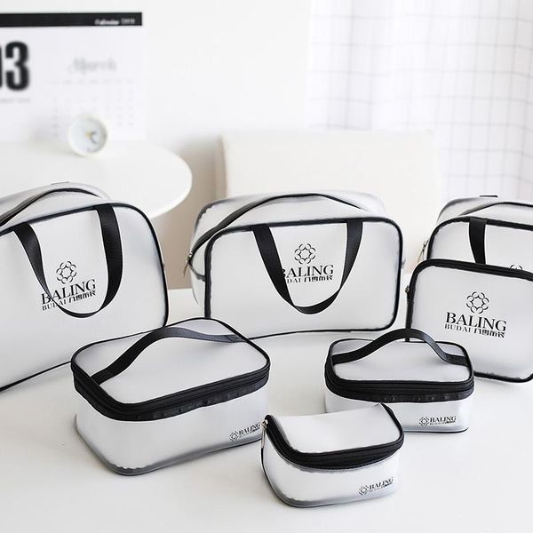 packing cubes translucent scrub waterproof makeup toiletry bags organizer wash bag cosmetic zipper storage pouch & cases
packing cubes translucent scrub waterproof makeup toiletry bags organizer wash bag cosmetic zipper storage pouch & cases