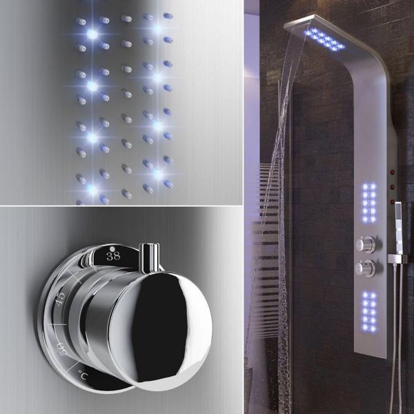 shower panel led light faucet bathroom spa massage jet column system waterfall rain bidet sprayer tap sets
shower panel led light faucet bathroom spa massage jet column system waterfall rain bidet sprayer tap sets