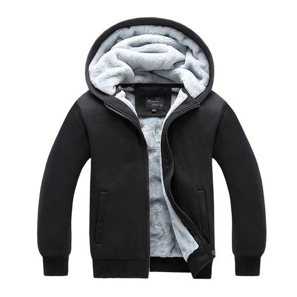 men's sweater coat autumn winter thickened fashion casual warm zipper hooded fleece liner s jacket mens clothing 211217, Black;brown
men's sweater coat autumn winter thickened fashion casual warm zipper hooded fleece liner s jacket mens clothing 211217, Black;brown