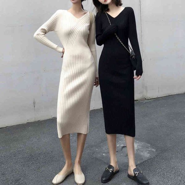 female casual with low-v-fine solid korean long sleeve chic winter mid-length dress wl163, Black;gray
female casual with low-v-fine solid korean long sleeve chic winter mid-length dress wl163, Black;gray